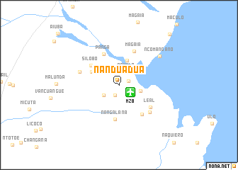 map of Nanduadua