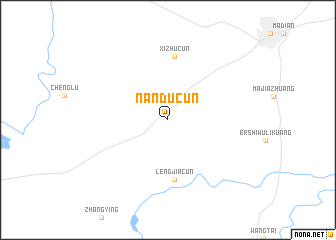 map of Nanducun