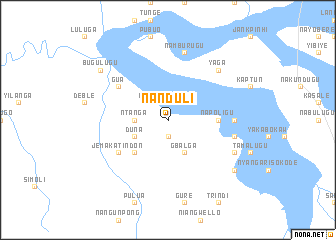 map of Nanduli