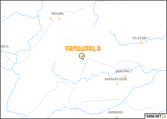 map of Nandupāla