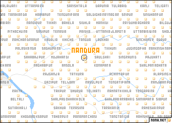 map of Nandura