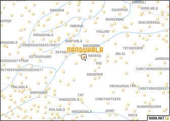 map of Nandūwāla