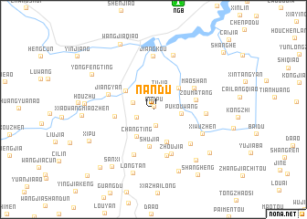 map of Nandu