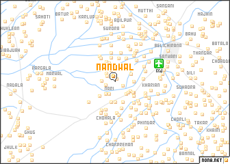 map of Nandwāl