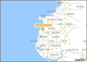 map of Nanerman