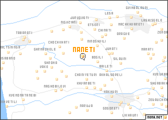 map of Naneti
