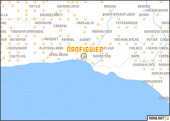 map of Nan Figuier