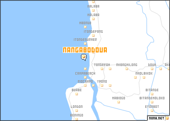 map of Nangabodoua