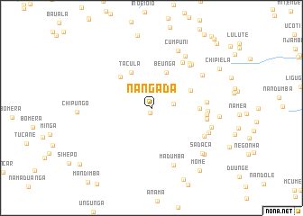 map of Nangada