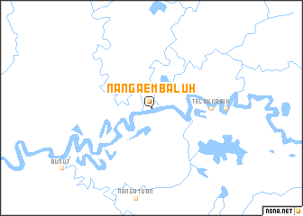 map of Nangaembaluh