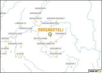 map of Nanga Enteli