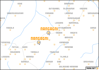 map of Nangagni