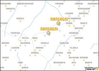 map of Nangagni