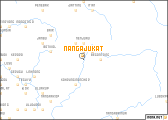 map of Nanga Jukat