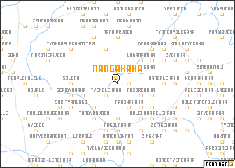 map of Nangakaha