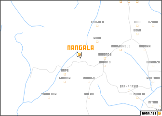 map of Nangala
