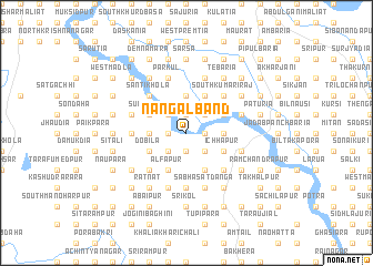 map of Nāngalbānd