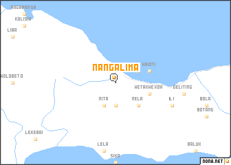 map of Nangalima