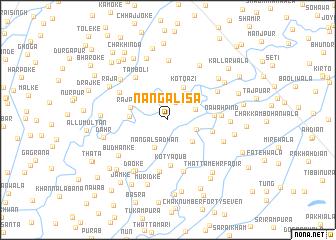 map of Nangal Isa