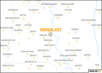 map of Nangalkot