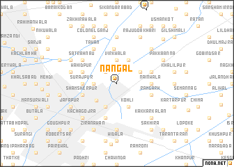 map of Nangal