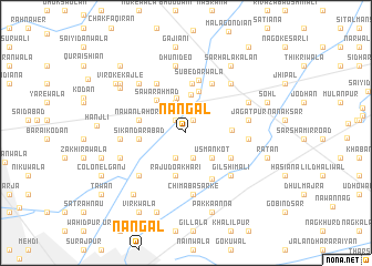 map of Nangal