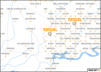 map of Nangal