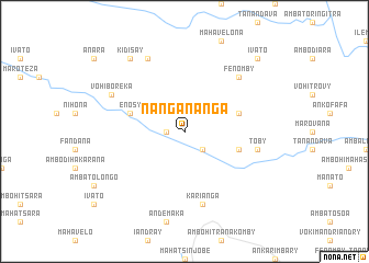 map of Nangananga