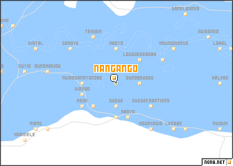 map of Nangango