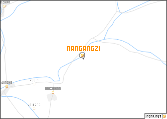 map of Nangangzi