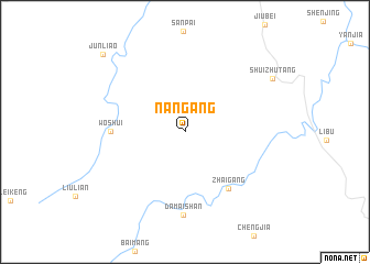 map of Nangang