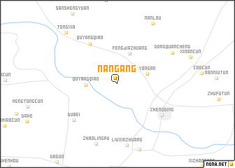 map of Nangang