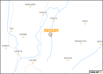 map of Nangan