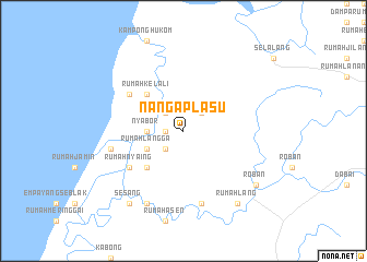 map of Nanga Plasu