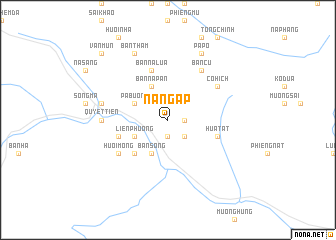 map of Nà Ngập