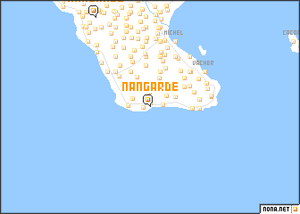 map of Nan Garde