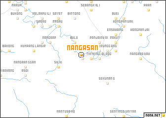 map of Nanga San