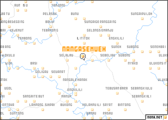 map of Nanga Semueh