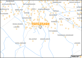 map of Nānga Shāh