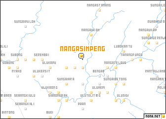 map of Nanga Simpeng