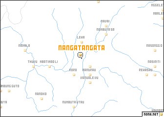 map of Nangatangata