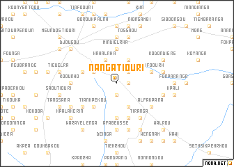 map of Nangatiouri