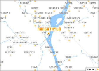 map of Nangatkyun