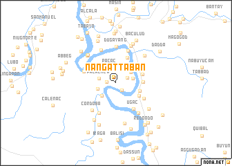 map of Nangattaban