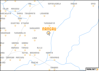 map of Nangau