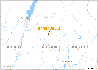 map of Nangavalli