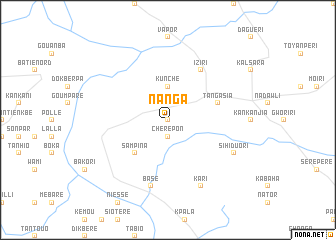 map of Nanga