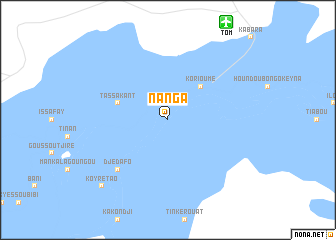 map of Nanga