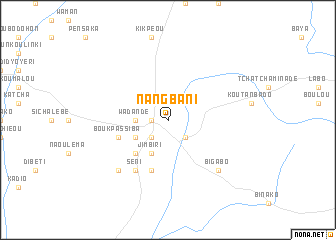 map of Nangbani