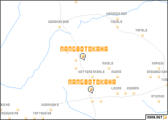 map of Nangbotokaha